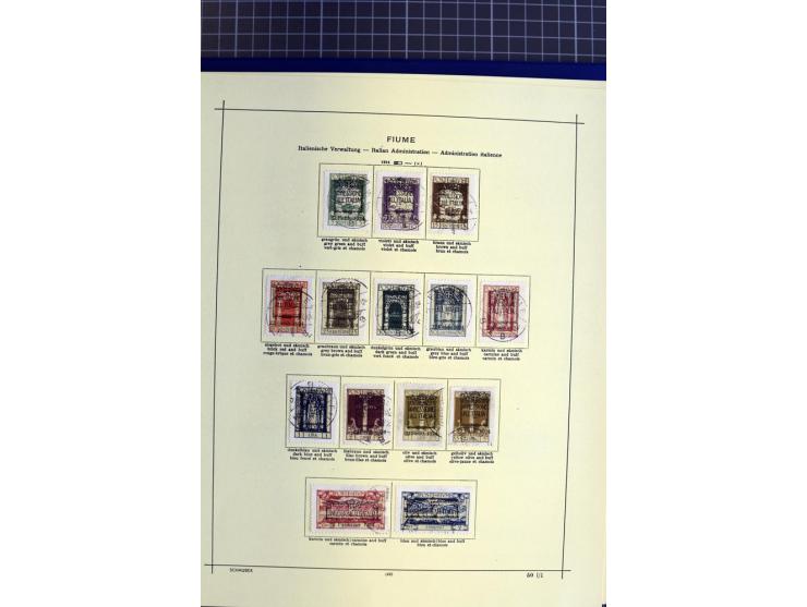 1841-1944, ungebrauchte und gestempelte Sammlung mit vielen guten Werten und Sätzen in 3 Alben