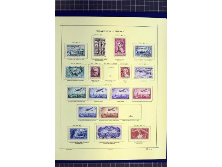 1841-1944, ungebrauchte und gestempelte Sammlung mit vielen guten Werten und Sätzen in 3 Alben