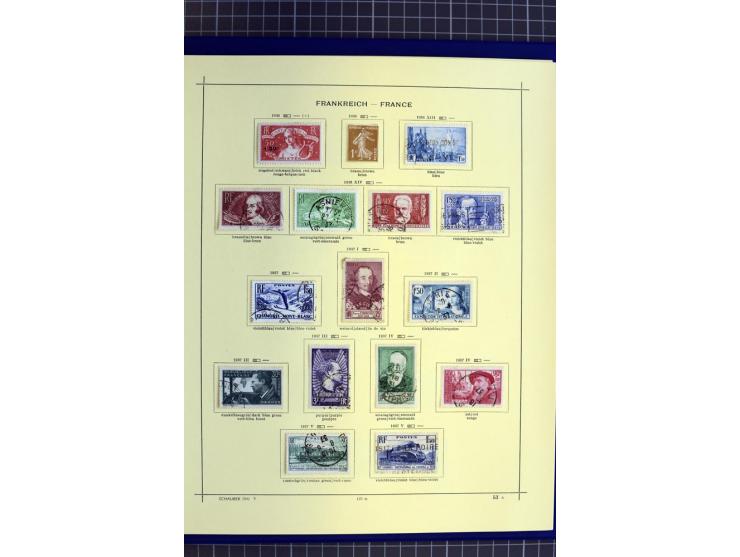 1841-1944, ungebrauchte und gestempelte Sammlung mit vielen guten Werten und Sätzen in 3 Alben