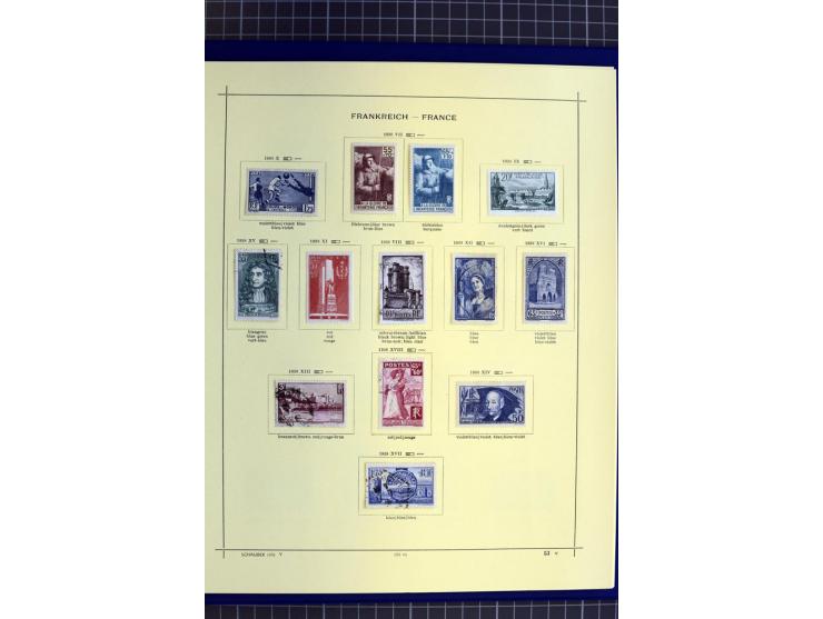1841-1944, ungebrauchte und gestempelte Sammlung mit vielen guten Werten und Sätzen in 3 Alben