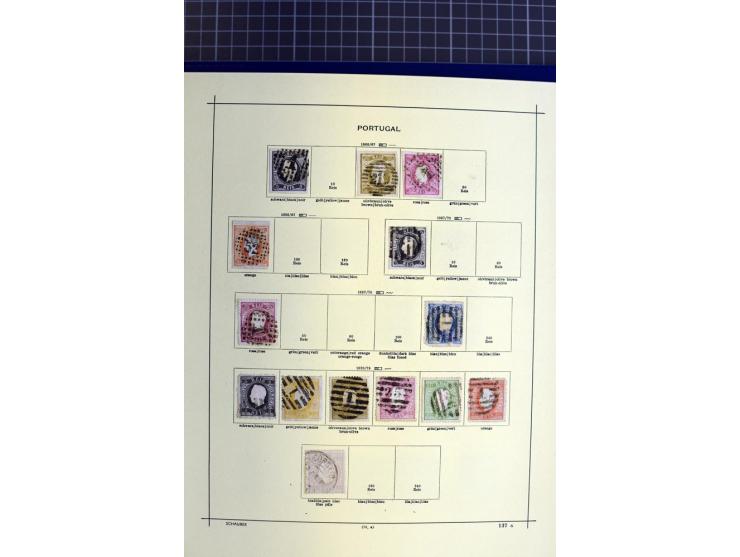 1841-1944, ungebrauchte und gestempelte Sammlung mit vielen guten Werten und Sätzen in 3 Alben