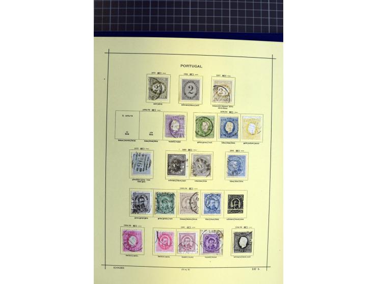 1841-1944, ungebrauchte und gestempelte Sammlung mit vielen guten Werten und Sätzen in 3 Alben