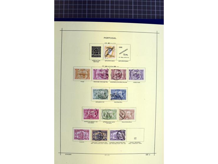 1841-1944, ungebrauchte und gestempelte Sammlung mit vielen guten Werten und Sätzen in 3 Alben