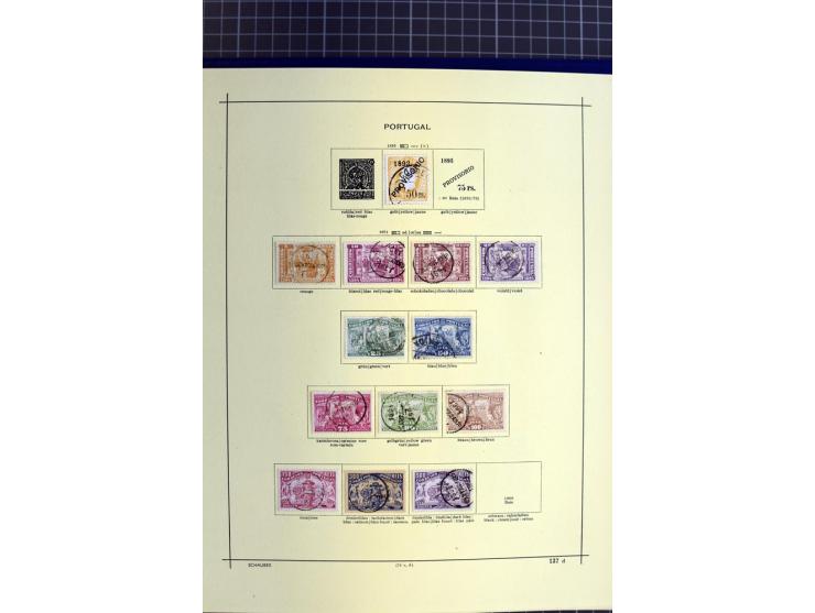 1841-1944, ungebrauchte und gestempelte Sammlung mit vielen guten Werten und Sätzen in 3 Alben
