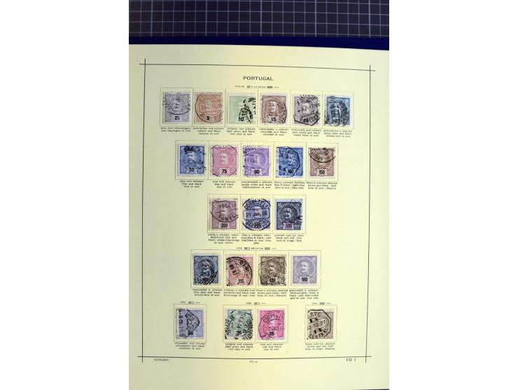 1841-1944, ungebrauchte und gestempelte Sammlung mit vielen guten Werten und Sätzen in 3 Alben