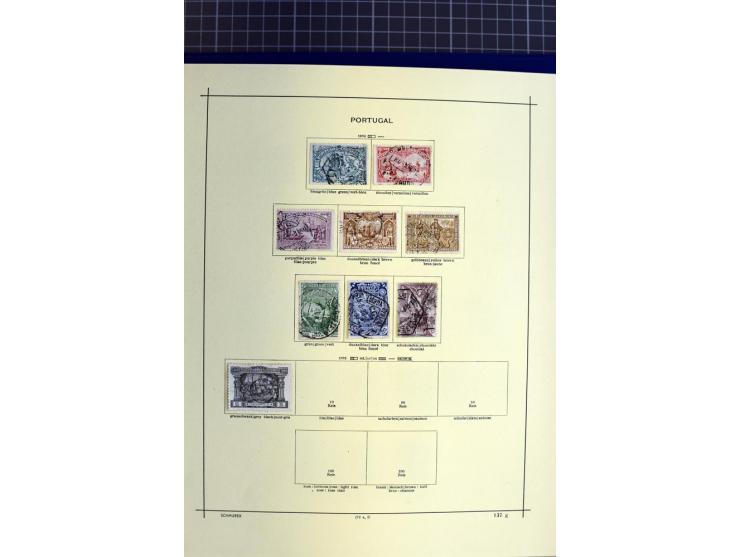 1841-1944, ungebrauchte und gestempelte Sammlung mit vielen guten Werten und Sätzen in 3 Alben