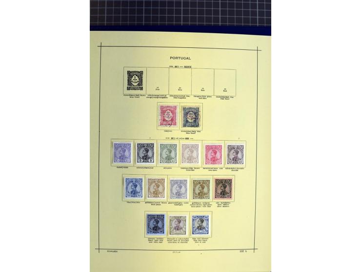 1841-1944, ungebrauchte und gestempelte Sammlung mit vielen guten Werten und Sätzen in 3 Alben