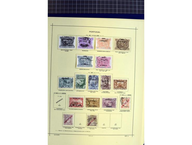 1841-1944, ungebrauchte und gestempelte Sammlung mit vielen guten Werten und Sätzen in 3 Alben