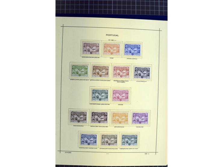 1841-1944, ungebrauchte und gestempelte Sammlung mit vielen guten Werten und Sätzen in 3 Alben