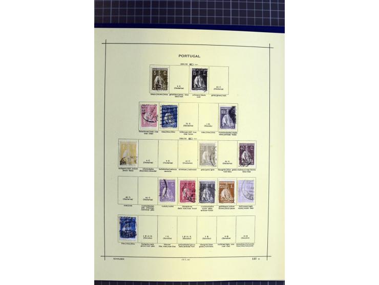 1841-1944, ungebrauchte und gestempelte Sammlung mit vielen guten Werten und Sätzen in 3 Alben
