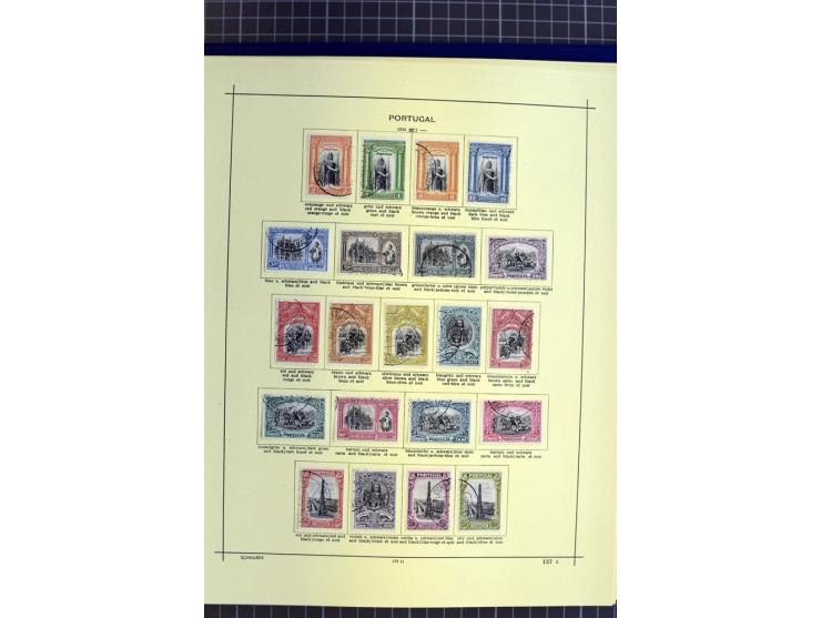 1841-1944, ungebrauchte und gestempelte Sammlung mit vielen guten Werten und Sätzen in 3 Alben