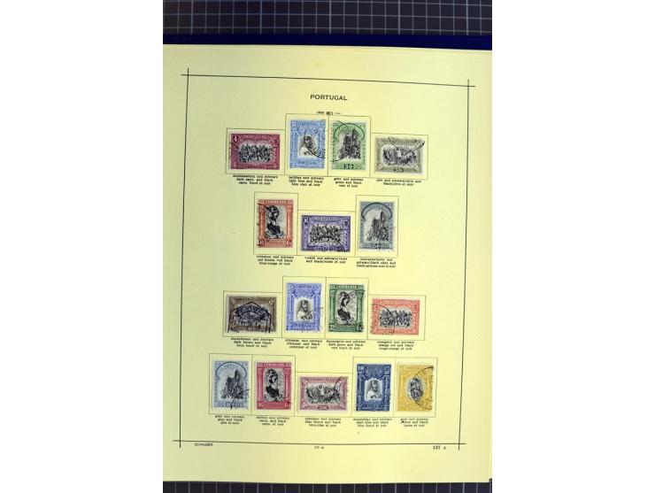1841-1944, ungebrauchte und gestempelte Sammlung mit vielen guten Werten und Sätzen in 3 Alben