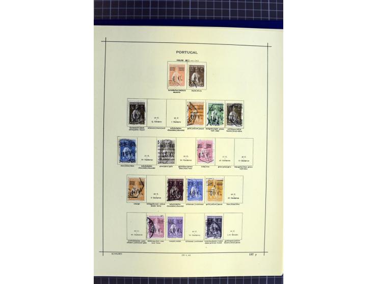 1841-1944, ungebrauchte und gestempelte Sammlung mit vielen guten Werten und Sätzen in 3 Alben