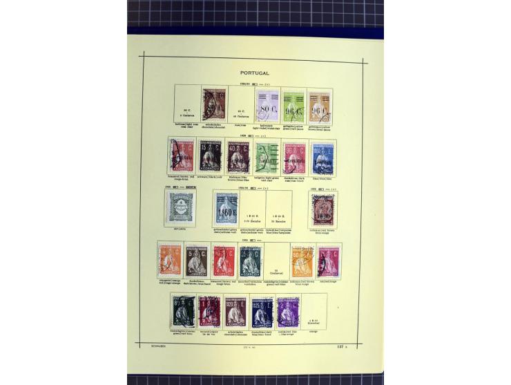 1841-1944, ungebrauchte und gestempelte Sammlung mit vielen guten Werten und Sätzen in 3 Alben