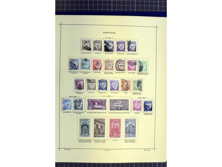 1841-1944, ungebrauchte und gestempelte Sammlung mit vielen guten Werten und Sätzen in 3 Alben