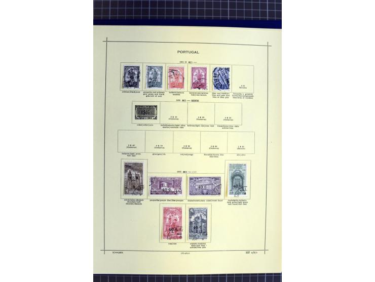 1841-1944, ungebrauchte und gestempelte Sammlung mit vielen guten Werten und Sätzen in 3 Alben