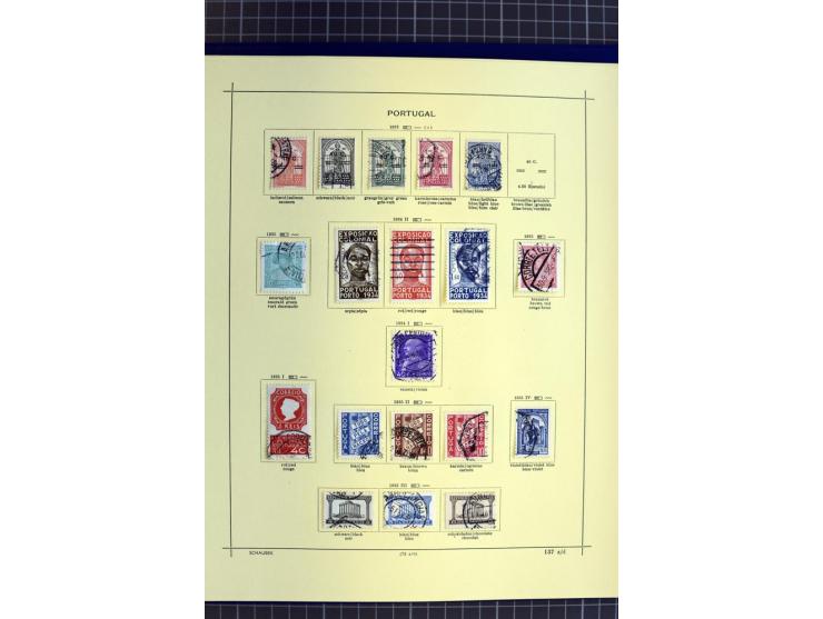 1841-1944, ungebrauchte und gestempelte Sammlung mit vielen guten Werten und Sätzen in 3 Alben