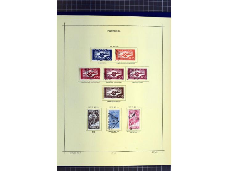 1841-1944, ungebrauchte und gestempelte Sammlung mit vielen guten Werten und Sätzen in 3 Alben