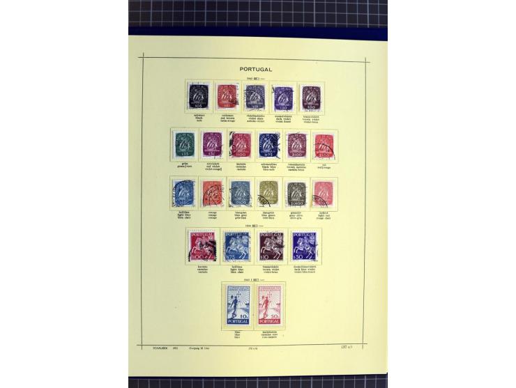 1841-1944, ungebrauchte und gestempelte Sammlung mit vielen guten Werten und Sätzen in 3 Alben
