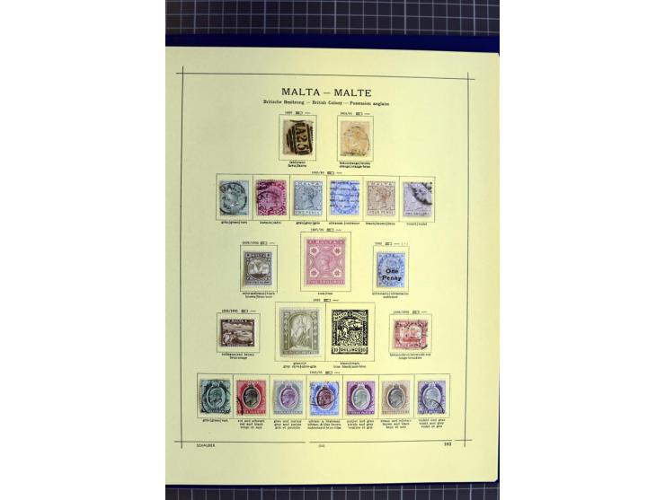 1841-1944, ungebrauchte und gestempelte Sammlung mit vielen guten Werten und Sätzen in 3 Alben