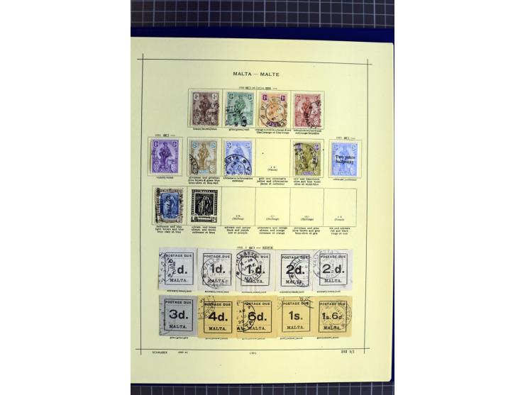 1841-1944, ungebrauchte und gestempelte Sammlung mit vielen guten Werten und Sätzen in 3 Alben