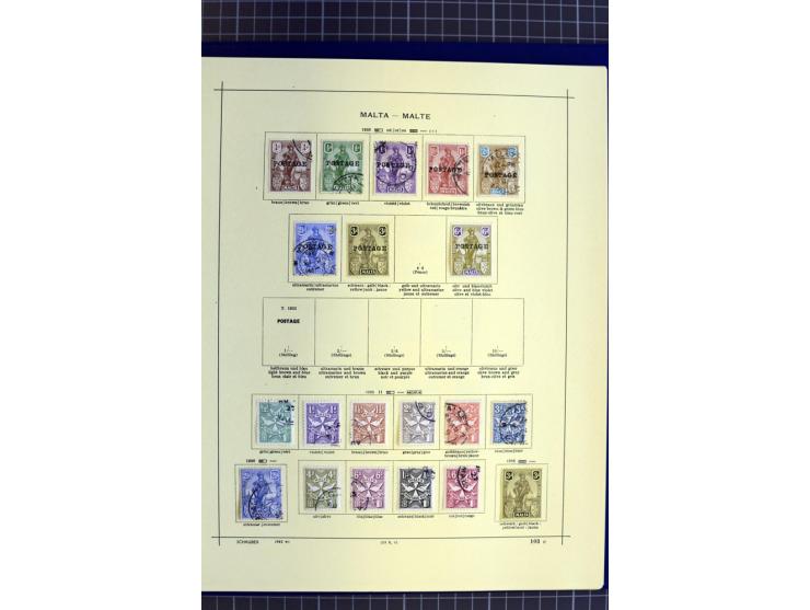 1841-1944, ungebrauchte und gestempelte Sammlung mit vielen guten Werten und Sätzen in 3 Alben