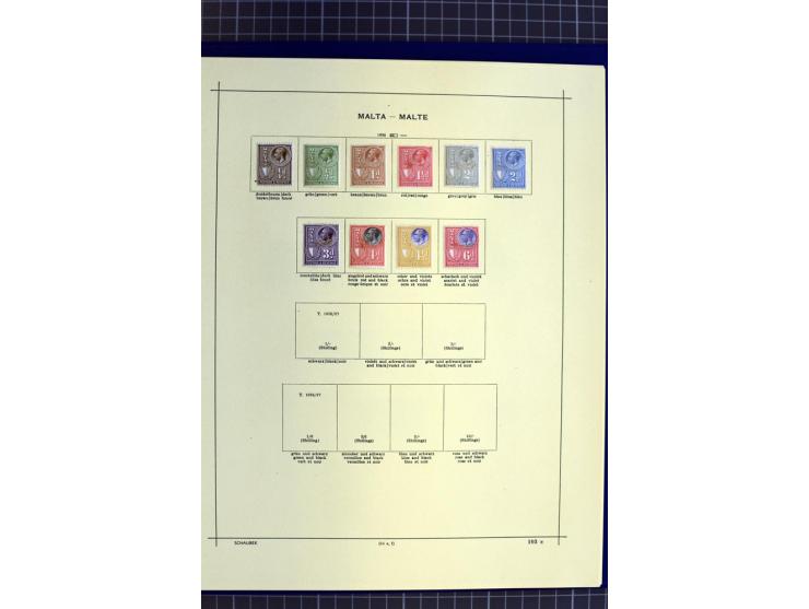 1841-1944, ungebrauchte und gestempelte Sammlung mit vielen guten Werten und Sätzen in 3 Alben