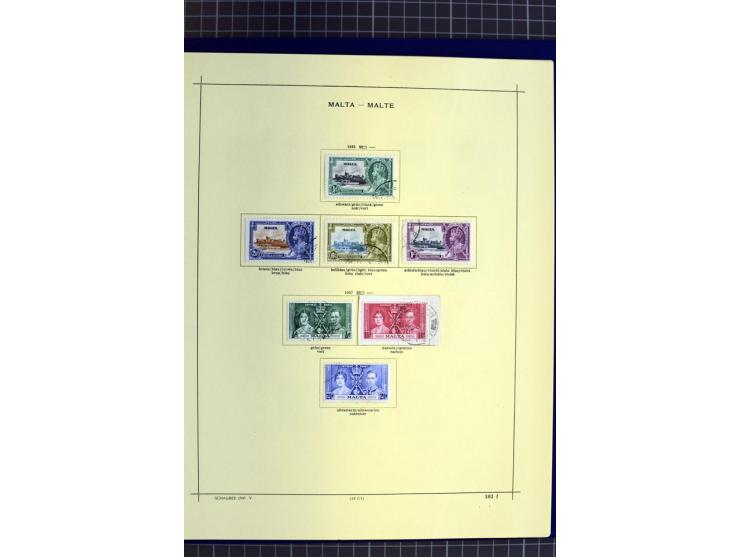 1841-1944, ungebrauchte und gestempelte Sammlung mit vielen guten Werten und Sätzen in 3 Alben