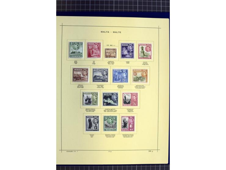 1841-1944, ungebrauchte und gestempelte Sammlung mit vielen guten Werten und Sätzen in 3 Alben