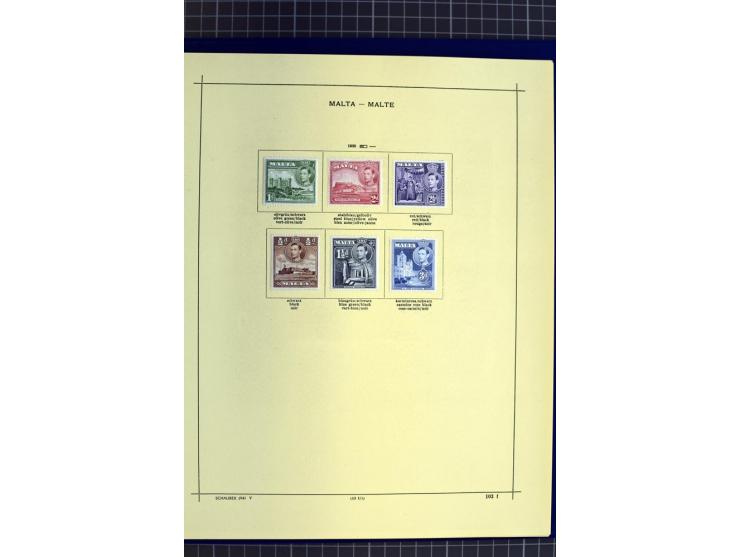 1841-1944, ungebrauchte und gestempelte Sammlung mit vielen guten Werten und Sätzen in 3 Alben