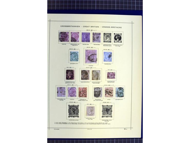 1841-1944, ungebrauchte und gestempelte Sammlung mit vielen guten Werten und Sätzen in 3 Alben