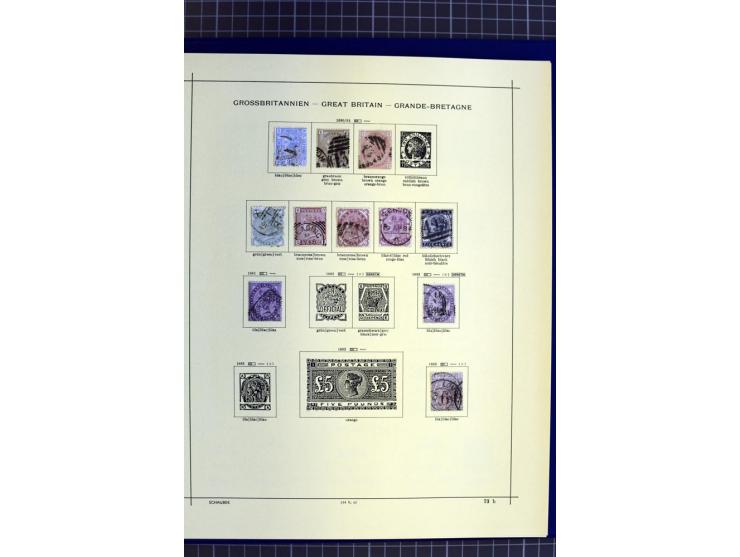 1841-1944, ungebrauchte und gestempelte Sammlung mit vielen guten Werten und Sätzen in 3 Alben