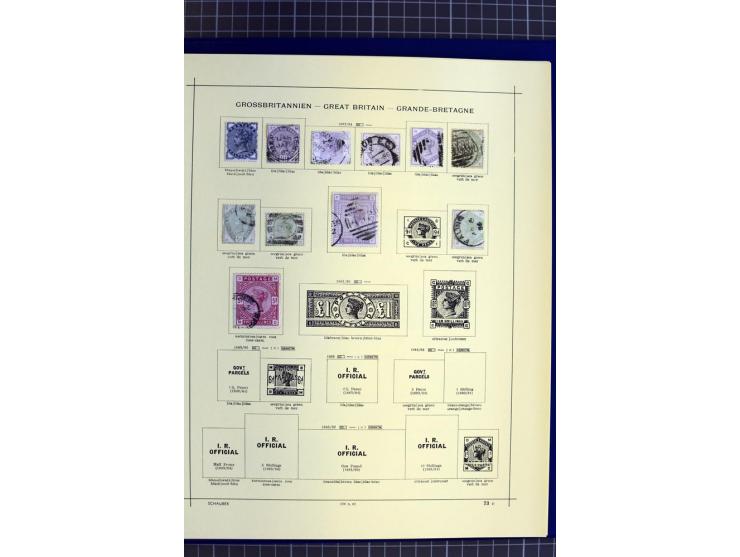 1841-1944, ungebrauchte und gestempelte Sammlung mit vielen guten Werten und Sätzen in 3 Alben