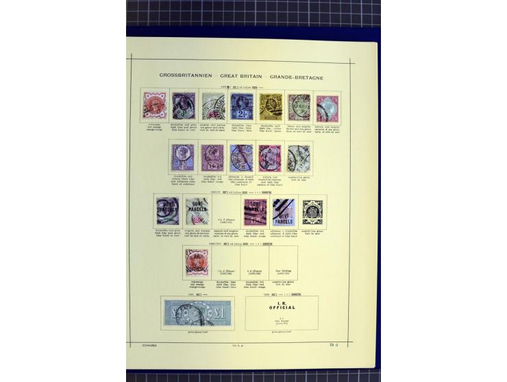 1841-1944, ungebrauchte und gestempelte Sammlung mit vielen guten Werten und Sätzen in 3 Alben