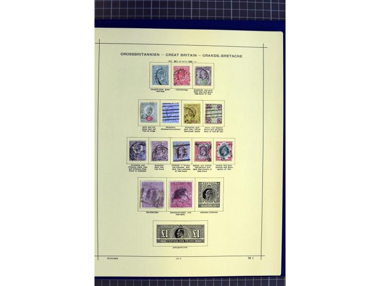 1841-1944, ungebrauchte und gestempelte Sammlung mit vielen guten Werten und Sätzen in 3 Alben