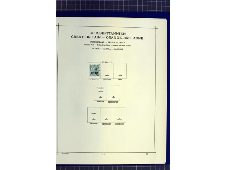 1841-1944, ungebrauchte und gestempelte Sammlung mit vielen guten Werten und Sätzen in 3 Alben