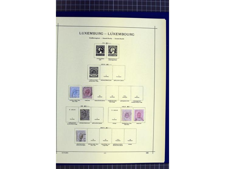 1841-1944, ungebrauchte und gestempelte Sammlung mit vielen guten Werten und Sätzen in 3 Alben