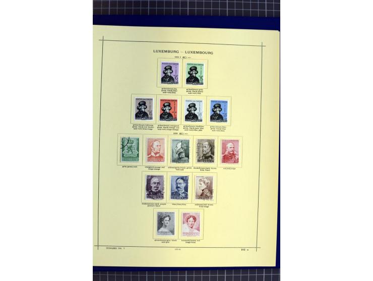1841-1944, ungebrauchte und gestempelte Sammlung mit vielen guten Werten und Sätzen in 3 Alben
