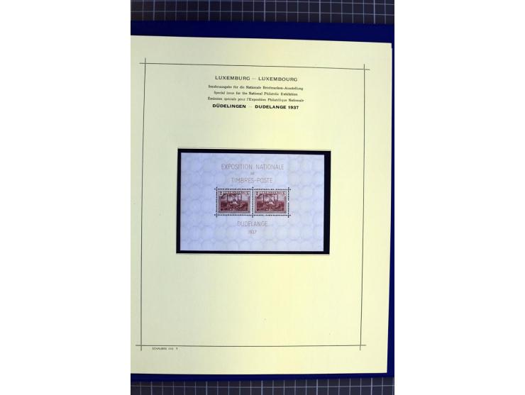 1841-1944, ungebrauchte und gestempelte Sammlung mit vielen guten Werten und Sätzen in 3 Alben