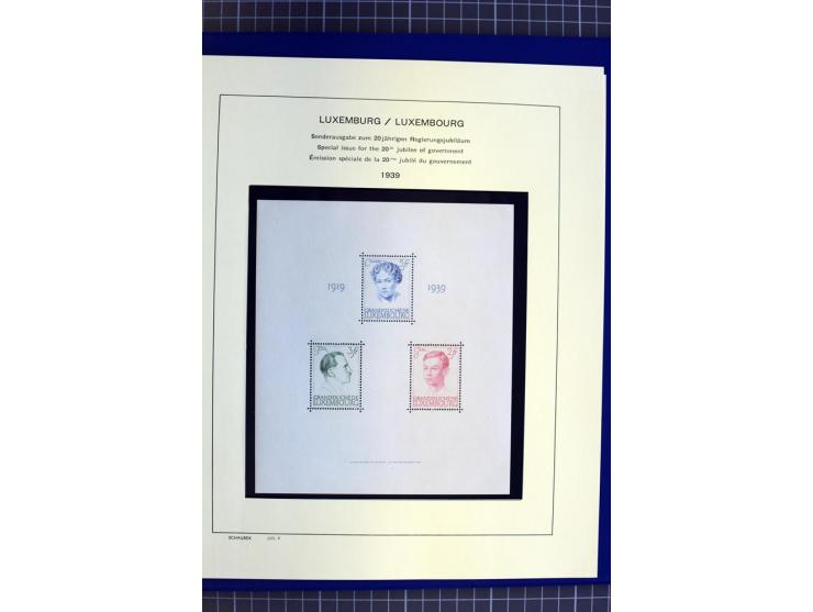 1841-1944, ungebrauchte und gestempelte Sammlung mit vielen guten Werten und Sätzen in 3 Alben