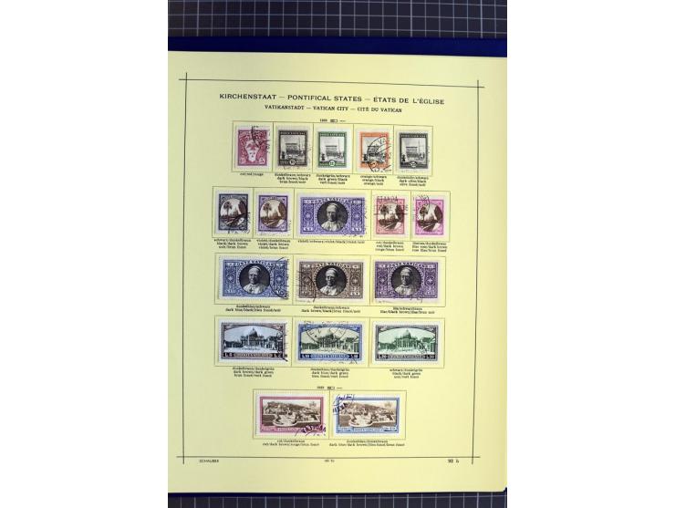 1841-1944, ungebrauchte und gestempelte Sammlung mit vielen guten Werten und Sätzen in 3 Alben