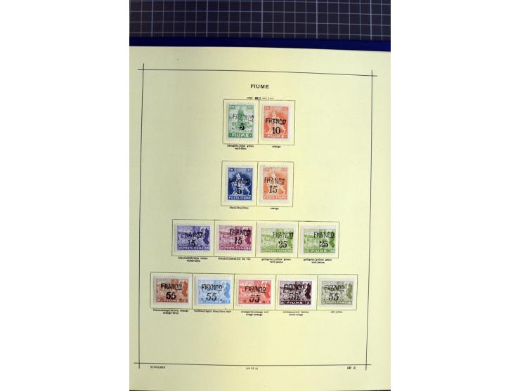 1841-1944, ungebrauchte und gestempelte Sammlung mit vielen guten Werten und Sätzen in 3 Alben