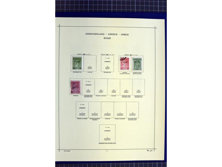 1841-1944, ungebrauchte und gestempelte Sammlung mit vielen guten Werten und Sätzen in 3 Alben