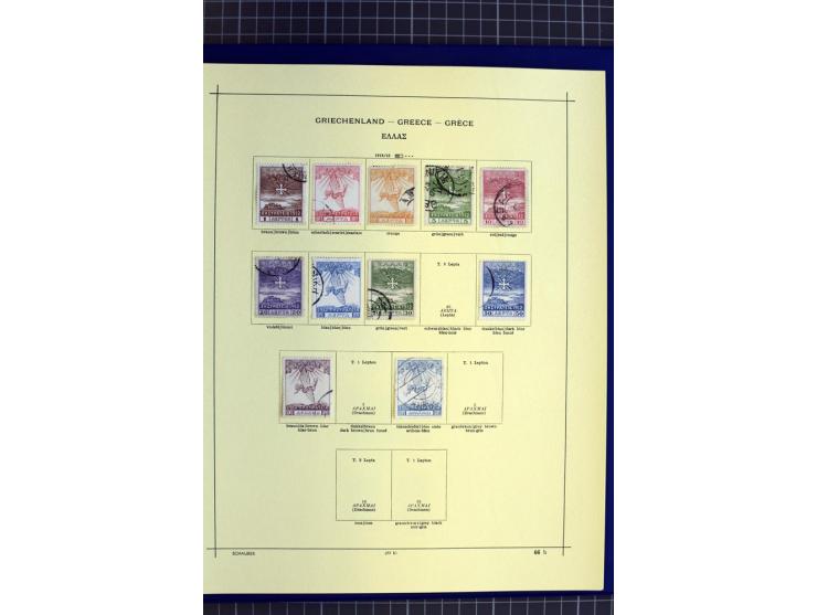 1841-1944, ungebrauchte und gestempelte Sammlung mit vielen guten Werten und Sätzen in 3 Alben