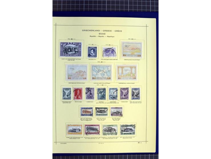 1841-1944, ungebrauchte und gestempelte Sammlung mit vielen guten Werten und Sätzen in 3 Alben