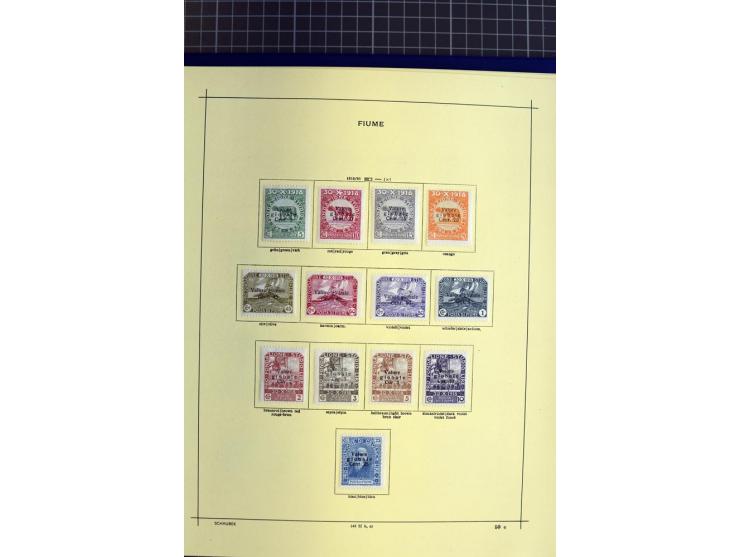 1841-1944, ungebrauchte und gestempelte Sammlung mit vielen guten Werten und Sätzen in 3 Alben