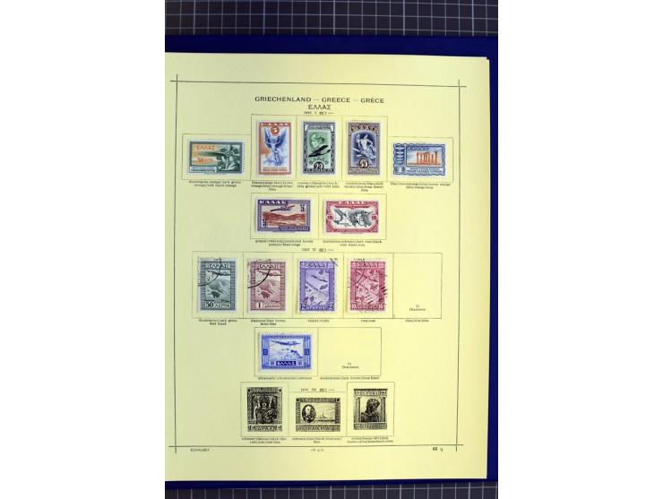 1841-1944, ungebrauchte und gestempelte Sammlung mit vielen guten Werten und Sätzen in 3 Alben