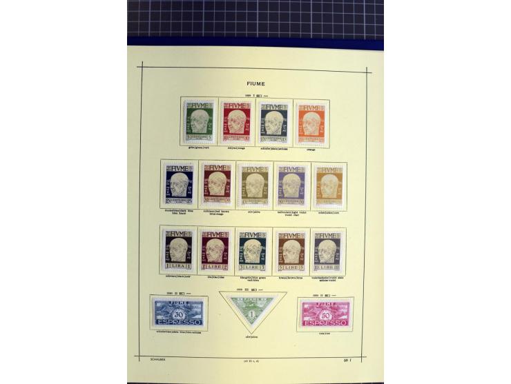 1841-1944, ungebrauchte und gestempelte Sammlung mit vielen guten Werten und Sätzen in 3 Alben