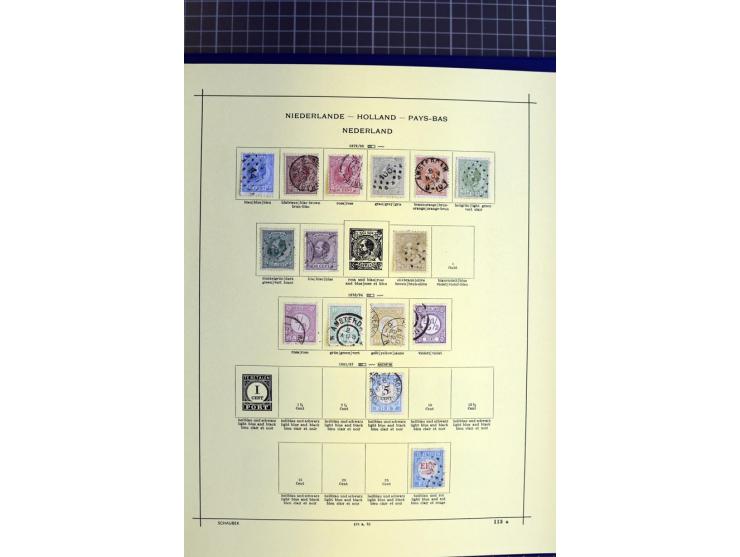 1841-1944, ungebrauchte und gestempelte Sammlung mit vielen guten Werten und Sätzen in 3 Alben