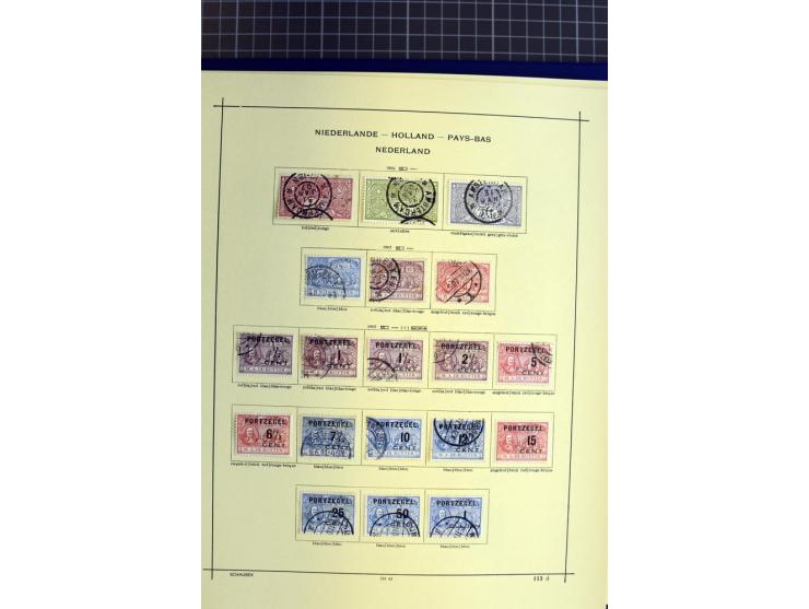 1841-1944, ungebrauchte und gestempelte Sammlung mit vielen guten Werten und Sätzen in 3 Alben